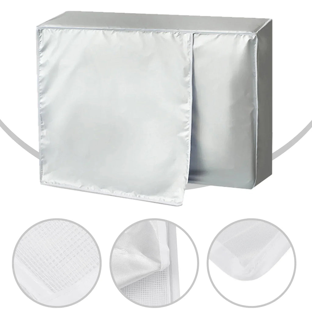 Heavy Duty Air Conditioner Cover Waterproof and Dustproof Oxford Fabric Perfect for Shielding Outdoor Units from Elements Oasis Select