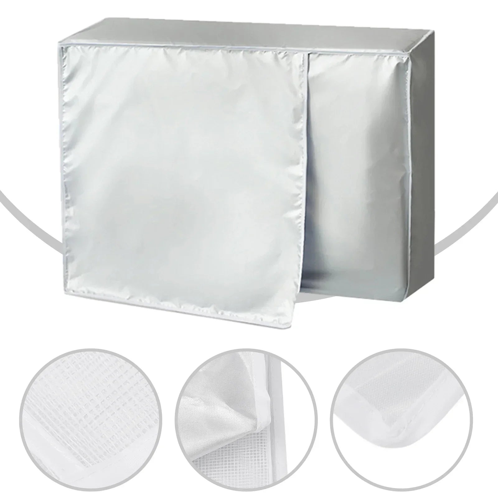 Heavy Duty Air Conditioner Cover Waterproof and Dustproof Oxford Fabric Perfect for Shielding Outdoor Units from Elements Oasis Select