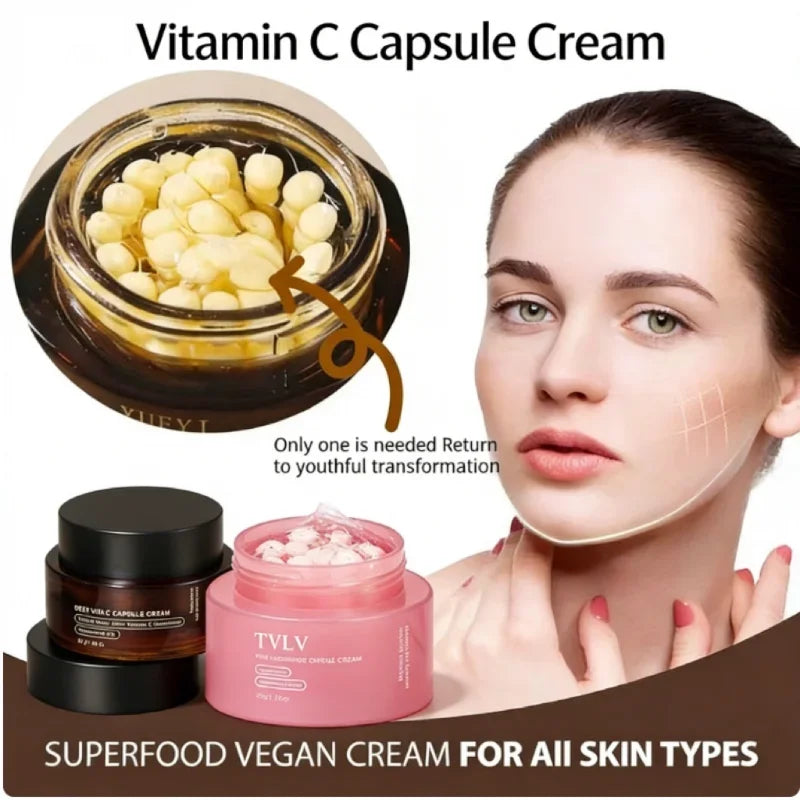 Collagen Pearl Capsule Cream – Niacinamide & Vitamin C