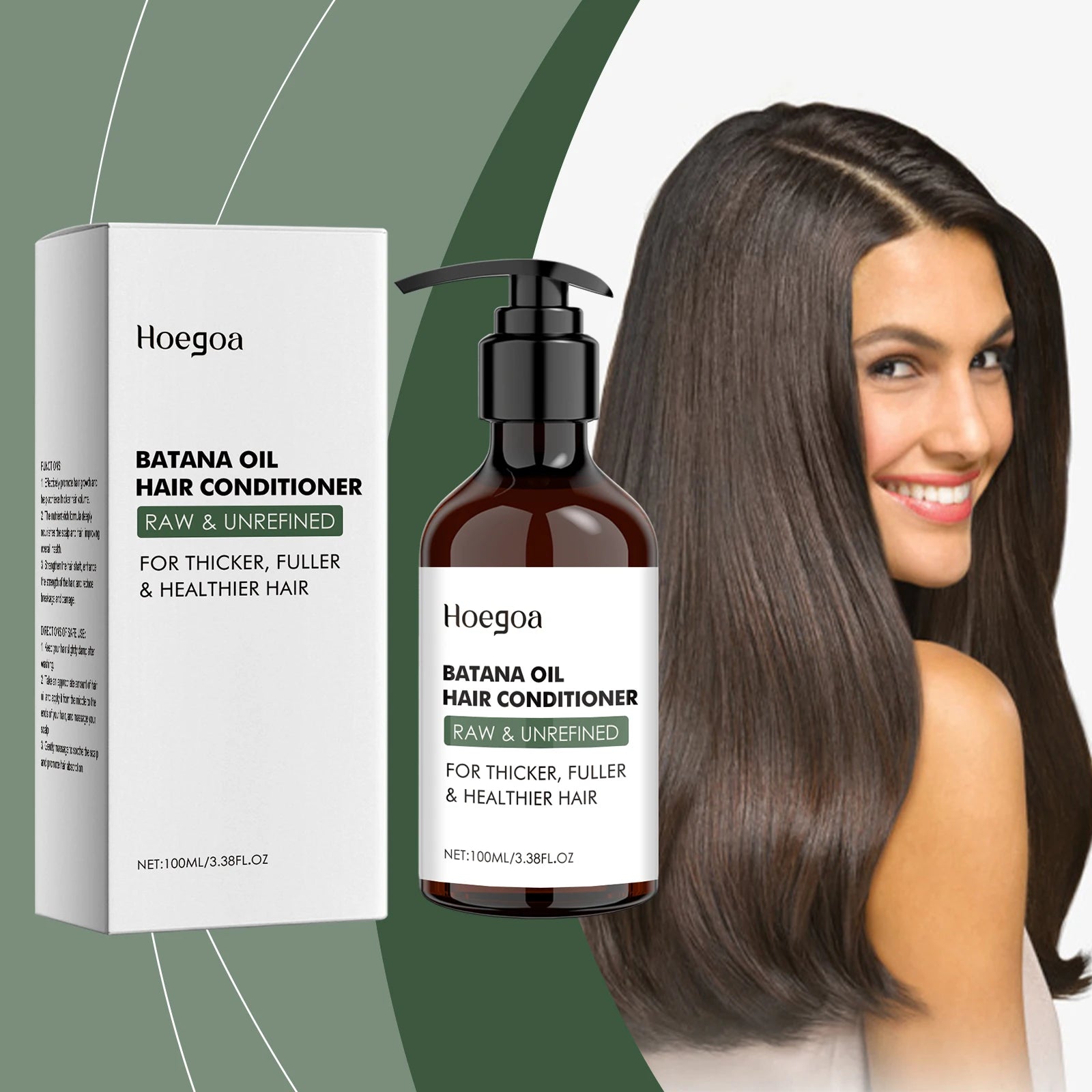 Batana Oil Hair Conditioner Strengthening Nourishing Improve Dryness Damaged Split Ends Glossy Smoothing Hair Growth Conditioner Oasis Select