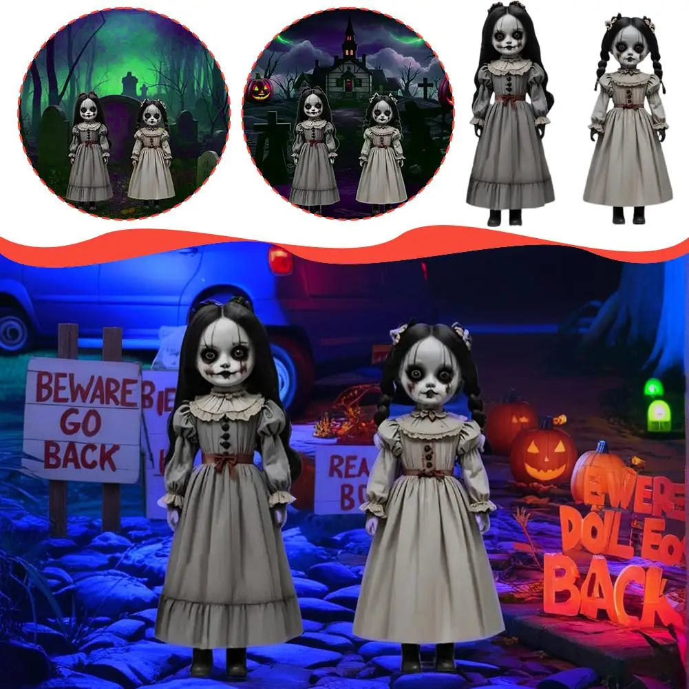 2D Halloween Ghost Ground Stake Outdoor Yard Decoration 60cm