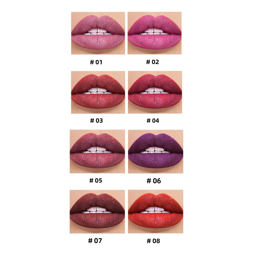 Handaiyan Shimmer Lip Gloss – Matte, Waterproof & Hydrating