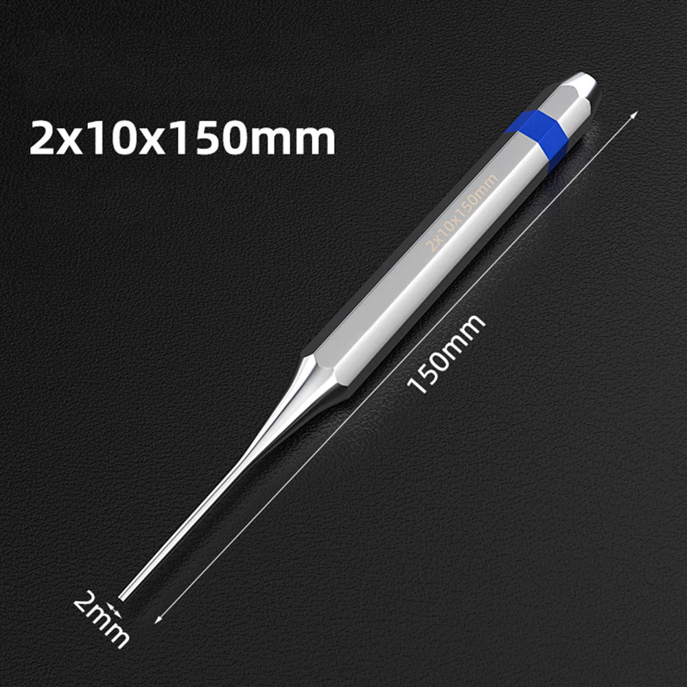 1/6pcs 2-8mm Roll Pin Punch Tool Remover Heavy Duty Chisel Hand Cone Punch For Watch Repair Molding Manufacturing Oasis Select 2mm