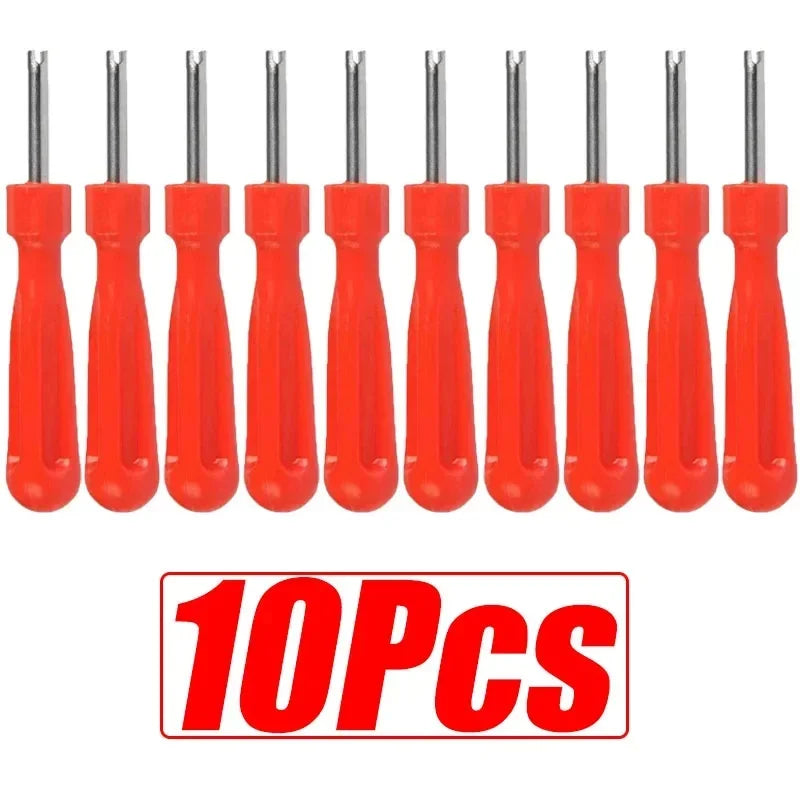 1/20Pcs Tyre Valve Core Remover Tools for Car Bike Motorbike Truck Tyre Valves Stem Repair Tools Car Tire Valve Core Screwdriver Oasis Select 10Pcs