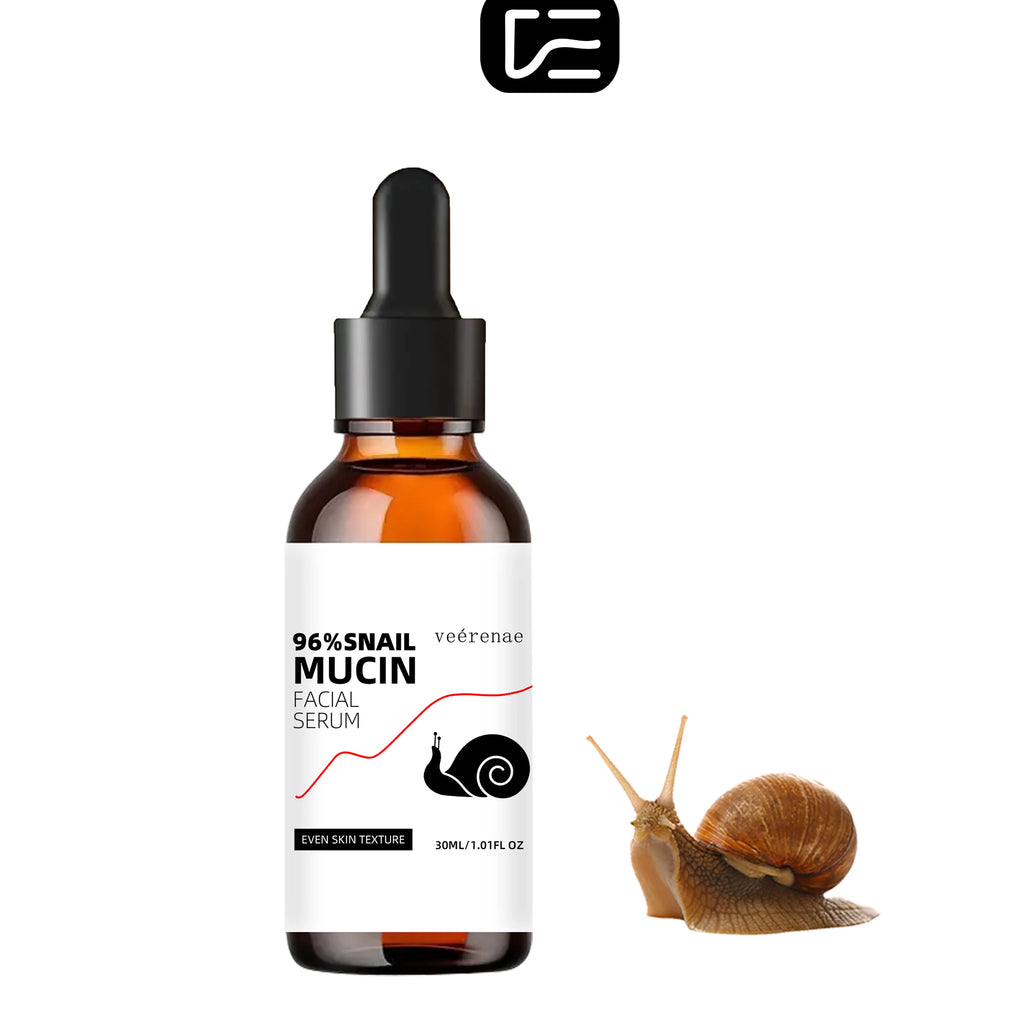 veérenae 96% Snail Mucin Facial Serum – Intense Hydration