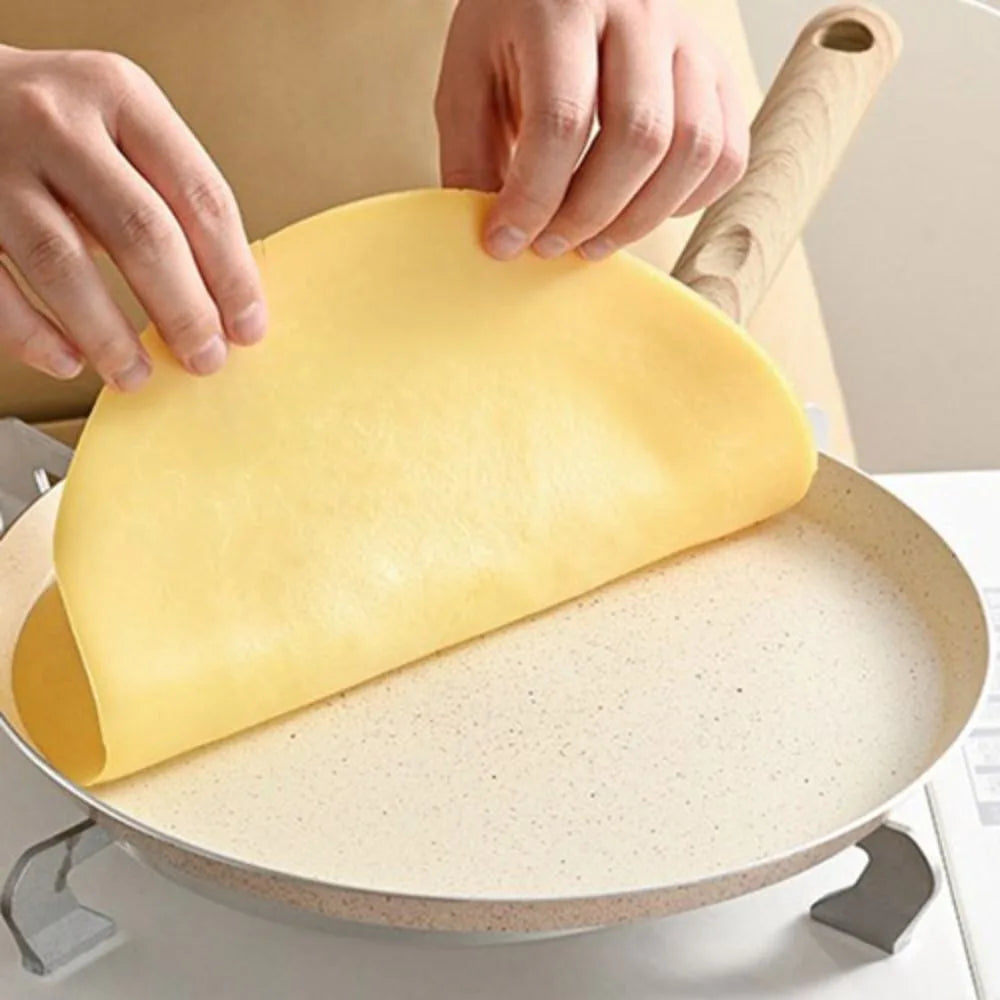 Non-Stick Crepe Pan Aluminum Wooden Handle | 6, 8 & 10 Inch Crepe & Omelet Pan Oasis Select