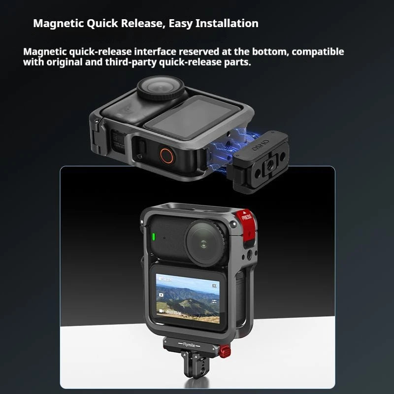 DJI Osmo Nano Metal Cage Kit – Selfie Stick & Adapter | Flymile
