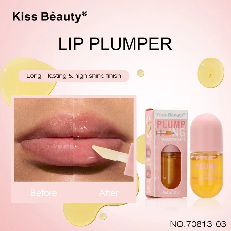 Eelhoe Lip Plumper Oil & Collagen Serum – Volumising Lip Gloss Lip Plumper Serum Oasis Select