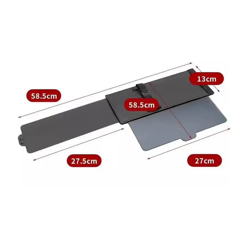 Sun Visor Shield Extender, Car Window Front Side Anti-Glare Sunshade for Interior Appliances Oasis Select