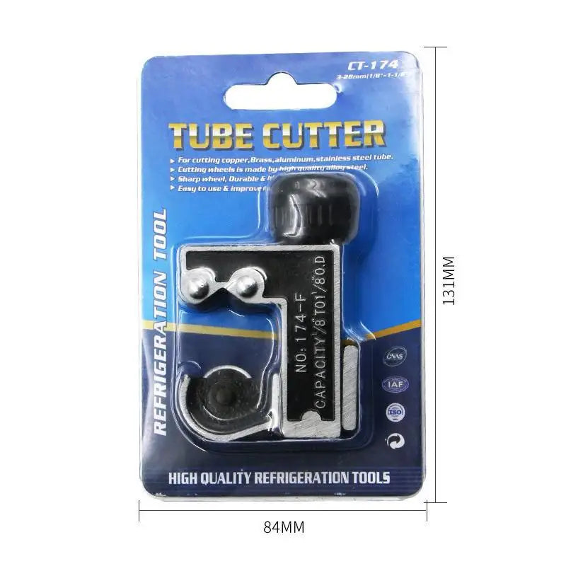 Mini Tube Cutter 3-16/22/28mm Manual Pipe Cutting Tool for Copper Stainless Steel Pipe Plumbing HVAC with Sharp Blade Oasis Select