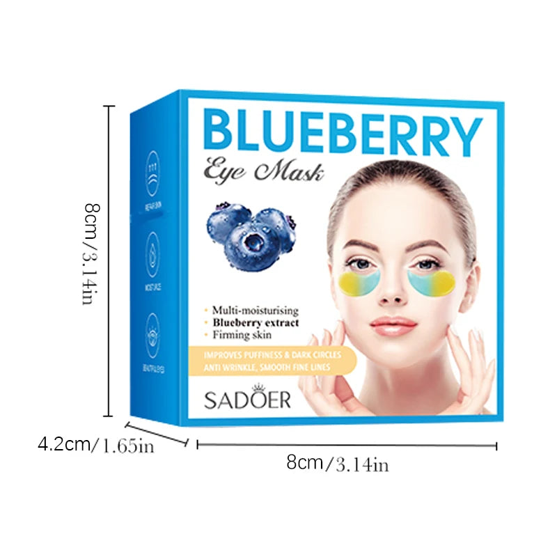 Blueberry Tightening Eye Mask – Moisturizing & Hydrating Eye Treatment Mask Oasis Select