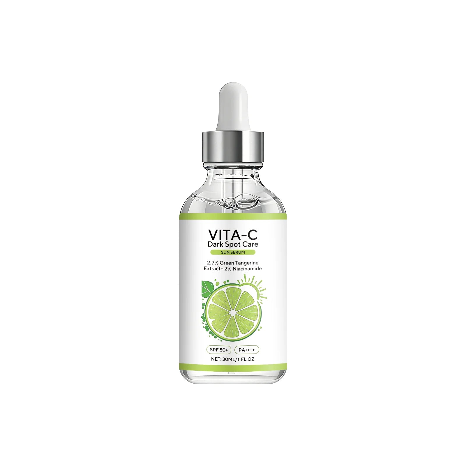 Vitamin C Sunscreen Essence Anti Sunburn Protection Brighten Skin Tone Fade Spots Improve Dullness Nourish Skin Brighten Serum Oasis Select 30ml