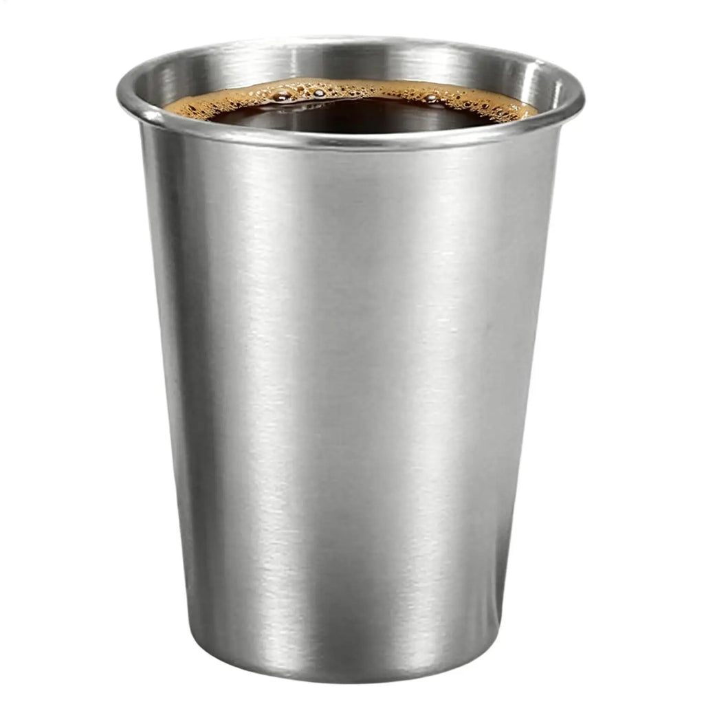 1PC Stainless Steel Beer Cups Metal Water Drinks Coffee Tumbler Tea Milk Mugs Kitchen Drinkware for Travel Outdoor Camping Oasis Select