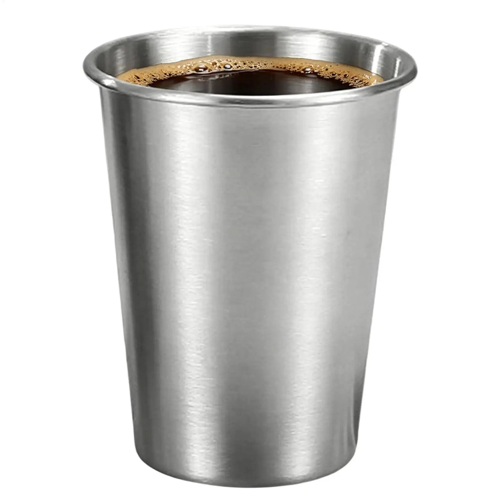 1PC Stainless Steel Beer Cups Metal Water Drinks Coffee Tumbler Tea Milk Mugs Kitchen Drinkware for Travel Outdoor Camping Oasis Select