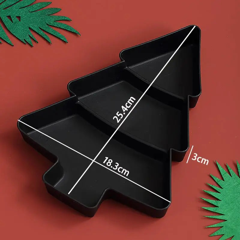 Christmas Decoration 2026 Tree Fruit Plate Merry Christmas Decorations For Home Noel Xmas Gifts Happy New Year Oasis Select Black
