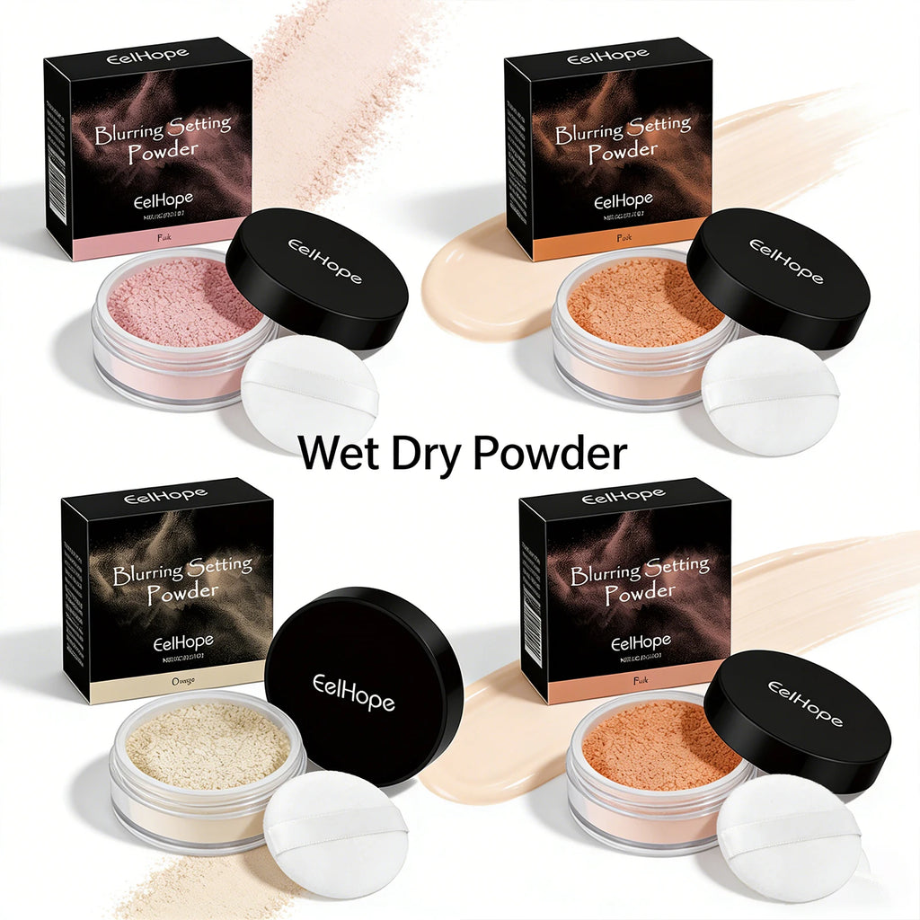 Eelhope 2-in-1 Wet & Dry Setting Powder – Matte & Oil Control Setting Powder Oasis Select