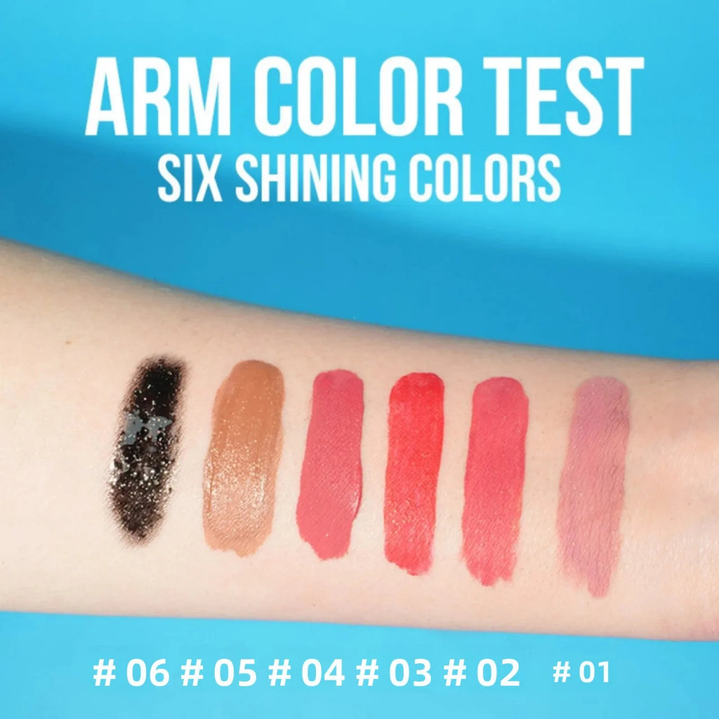 MLSMILE Pearl Lip Gloss – Matte Velvet, Waterproof, Long Lasting