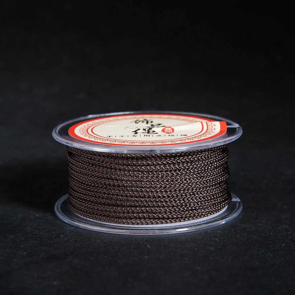 Thread Handmade DIY Necklace Hanging Rope Bead Stringing Braided Rope Oasis Select M117 Black Brown 2.0mm- 12m