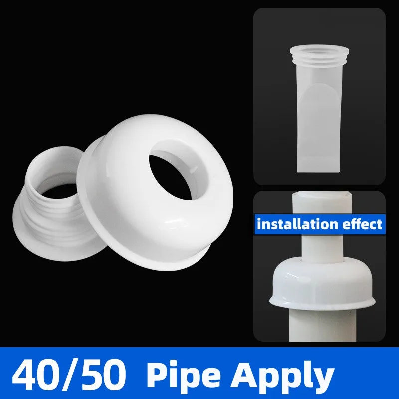 Silicone Drain Deodorant Core Floor Drain Pipe Anti Odor Seal Washer Ring Plug Sink Filter Stopper itchen Bathroom Accessories Oasis Select For 40-50mm Pipe