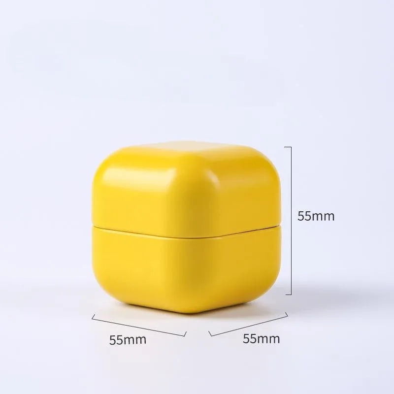 Portable Mini Tin Box Tea Sealed Jar Packing Boxes Jewelry Candy Small Storage Can Coin Earring Headphones Gift Case Oasis Select Yellow