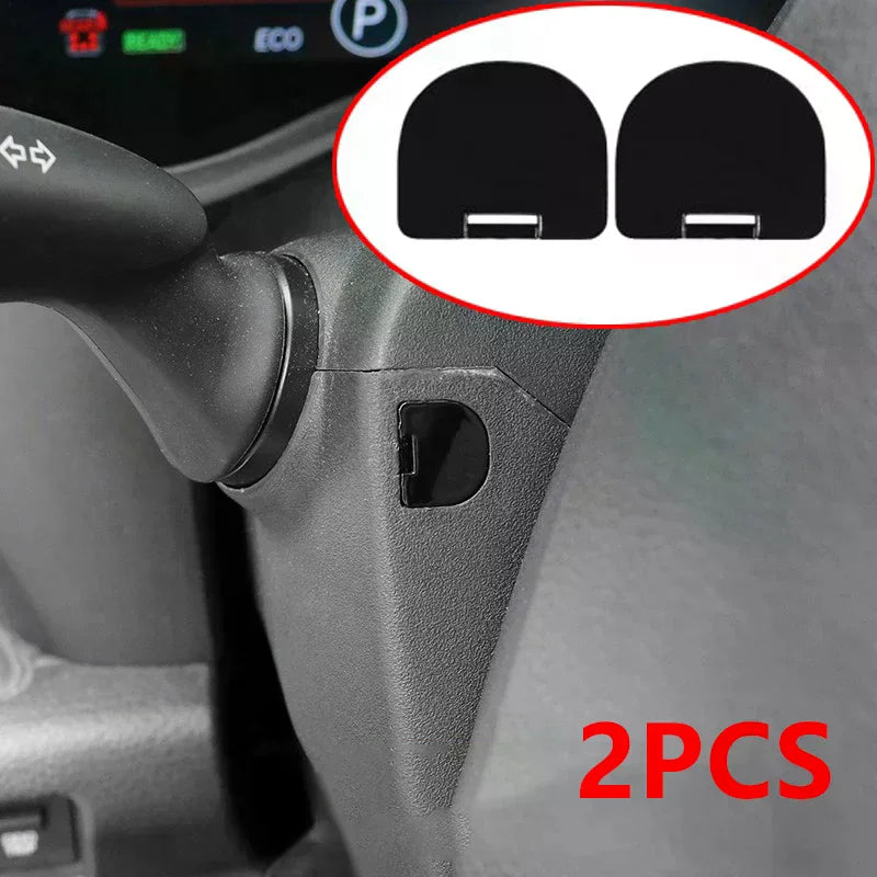 2pcs Car Steering Wheel Screw Protective Cover For Sienna Granvia 2022 2023 Interior Styling Modification Accessories Oasis Select