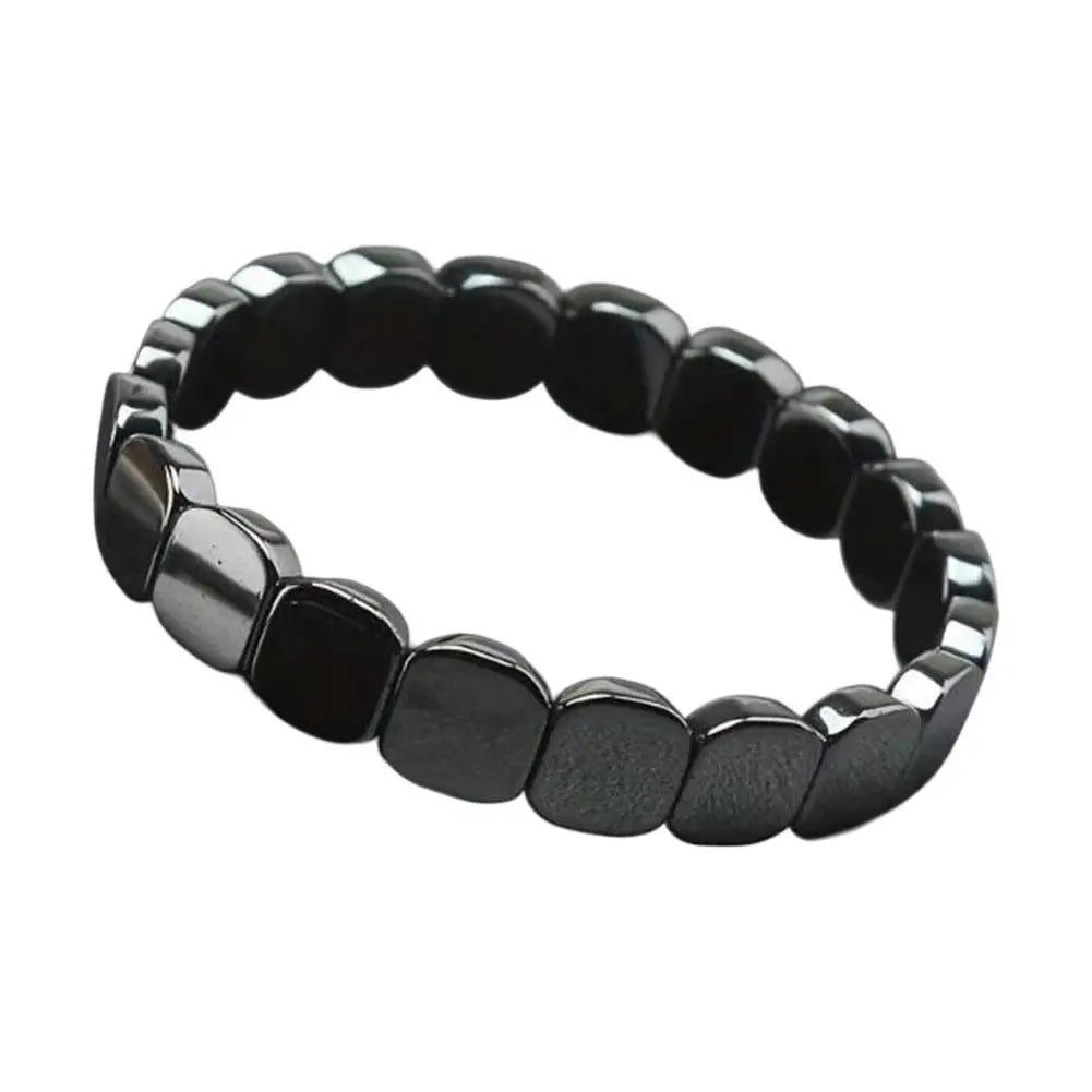 Hematite Bracelet For Men Reclaim Your Edge Confidence Natural Hematite Stone Beaded Stretch Healing Bracelets Gift Jewelry Oasis Select 1pcs