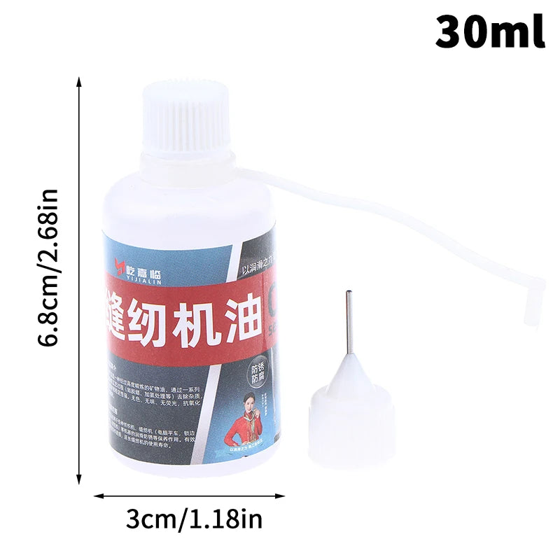30/120ML Sewing Machine Special Oil Lubricant High-Temperature Lubricating Oil For Door Hinge Garage Household Lock Applications Oasis Select 30ML