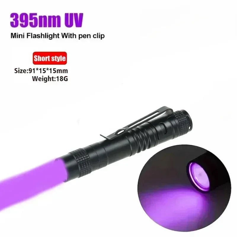 395nm UV Blacklight Flashlight – Pet Stain & Scorpion Finder