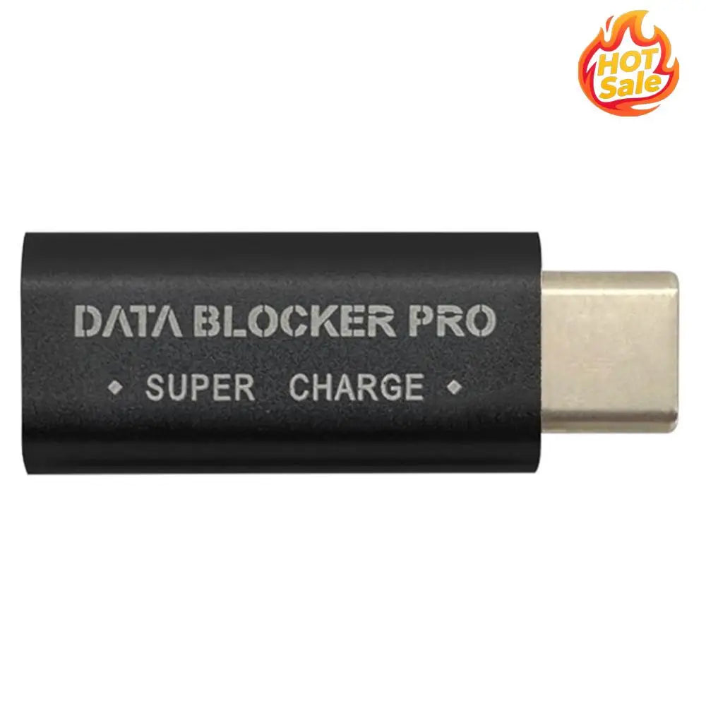 USB C Data Blocker Portable Type C Defender Type C Data Blocker Protect Against Juice Jacking Oasis Select