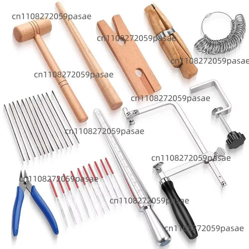 DIY Wood Jewelry Tool Set 10-Piece for Jewelry Making Golding Tools Handmade Design Oasis Select