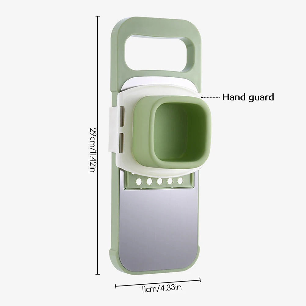 5-in-1 Stainless Steel Vegetable Slicer Chopper & Cutter