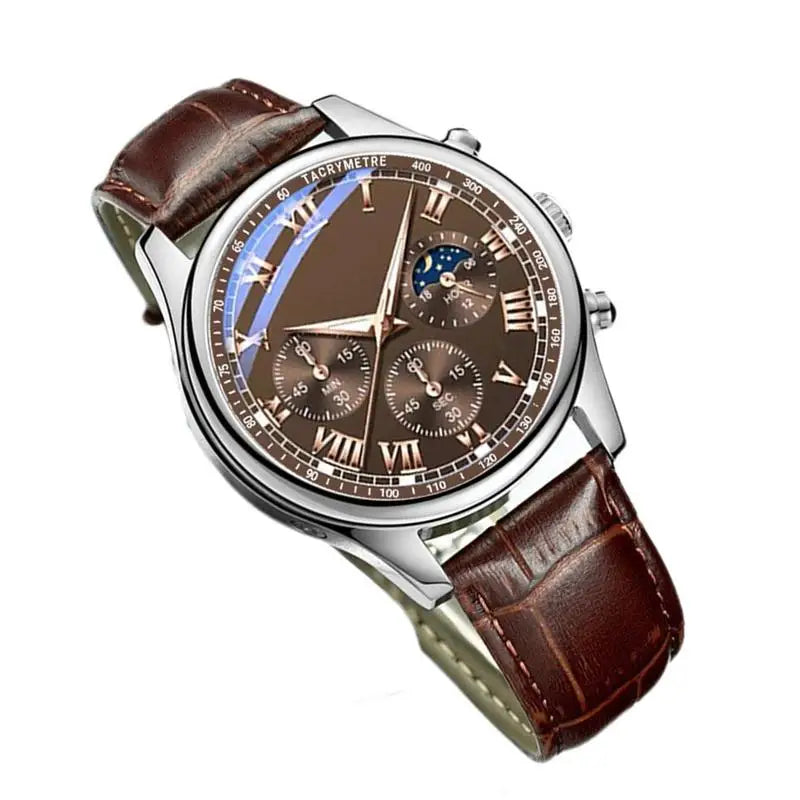 Casual Man Wristwatch Fashion Classic Week Waist Watch For Men Fashionable Men's Casual Sports Watches With Leather Strap Oasis Select