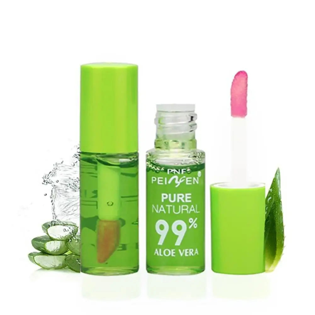 Aloe Vera Discolored Lip Balm/Lip Tint Magic Color Changing Lipstick Moisturizing Lasting Nourishing Lip Gloss Lip Makeup Care Oasis Select Lip Tint