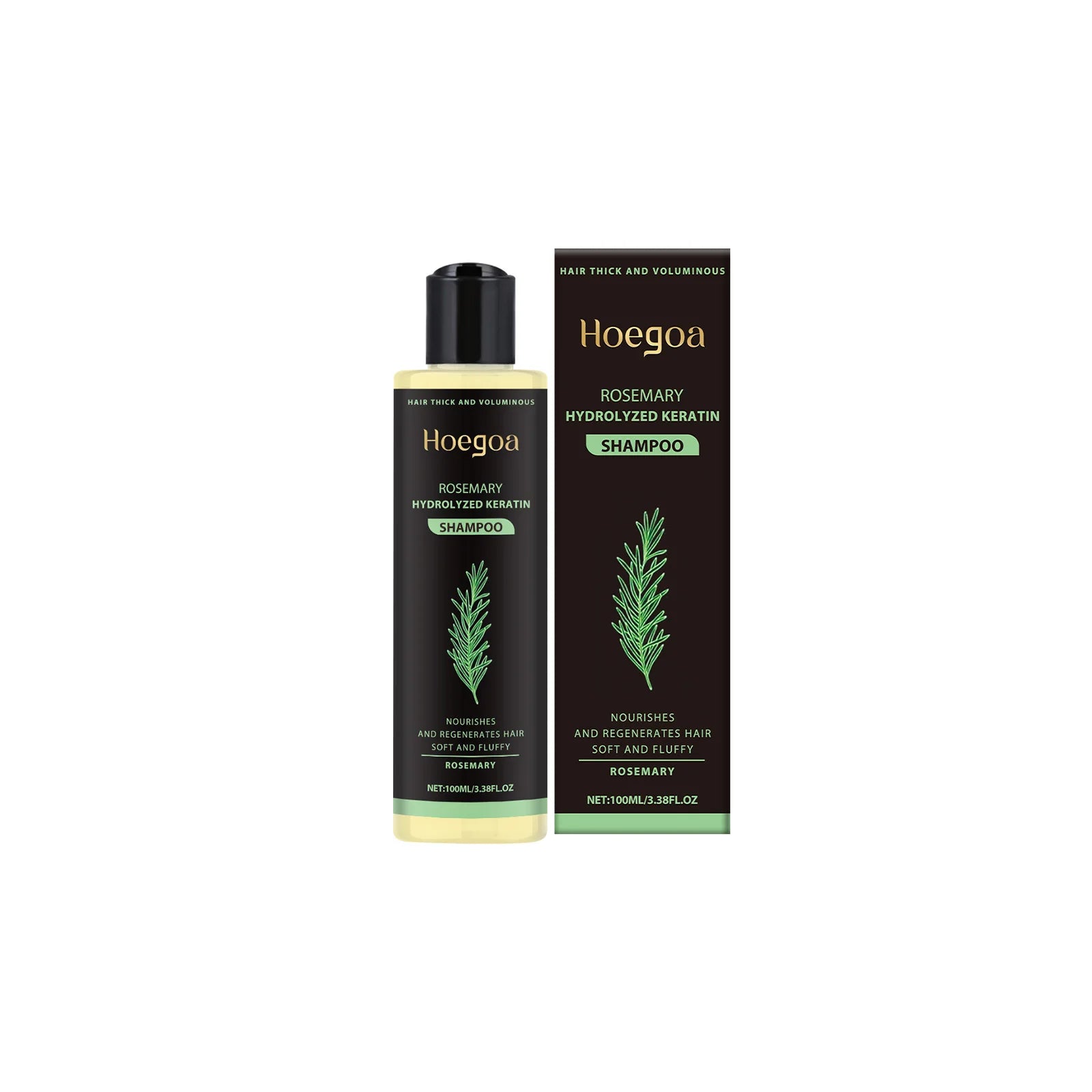 Rosemary Oil Hair Growth Shampoo – Thicker, Fuller Hair | Hoegoa Hair Growth Shampoo Oasis Select 100ml boxed