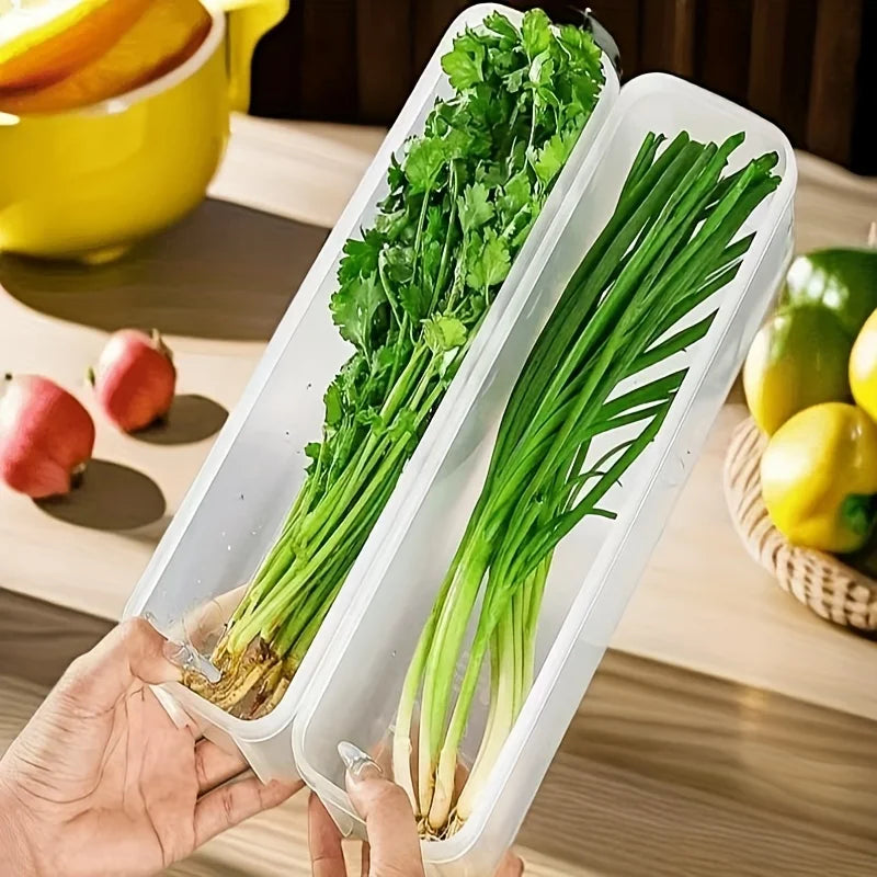 Refrigerator fresh-keeping storage box, fresh-keeping artifact,Small Food Preservation Boxes,Transparent Sealed Storage Box Oasis Select