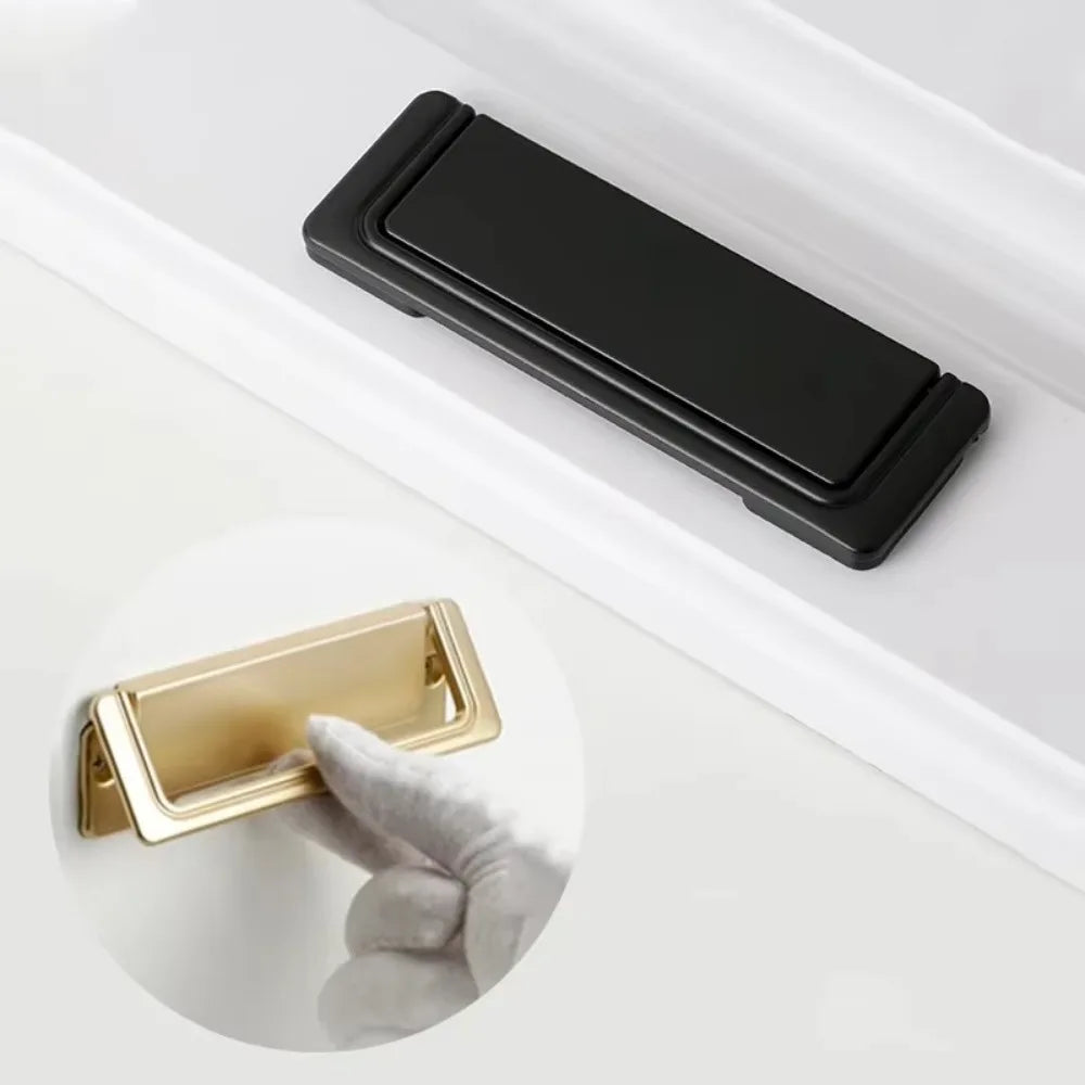 Aluminum Alloy Invisible Folding Cabinet & Drawer Handle
