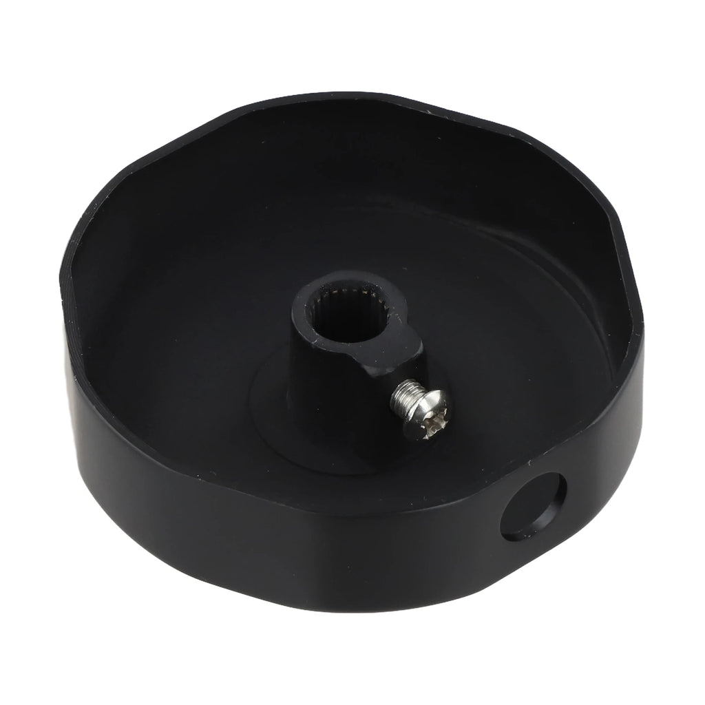 74-mm Bathtub Rotating Knob Brass Black Overflow Prevention Bath Control Knob Bathroom Spare Parts Home Supplies Accessories Oasis Select