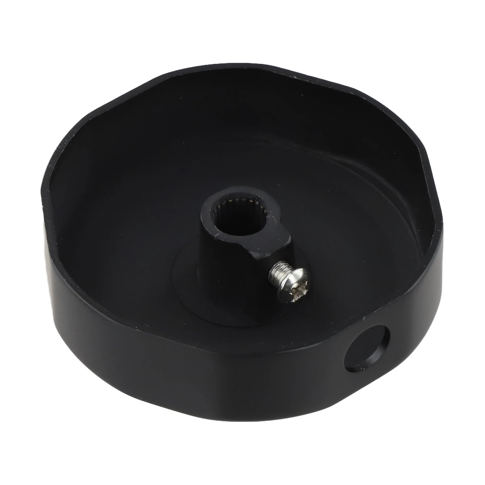 74-mm Bathtub Rotating Knob Brass Black Overflow Prevention Bath Control Knob Bathroom Spare Parts Home Supplies Accessories Oasis Select