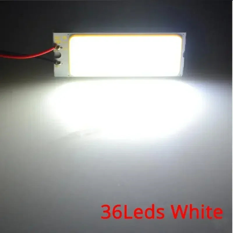 T10 W5W COB LED Car Bulbs – Interior Reading & Dome Light 2-Pack
