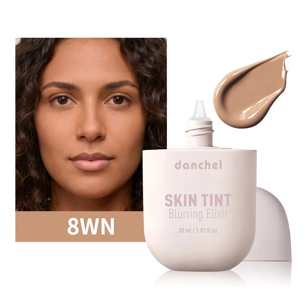 Skin Tint Blurring Elixir Foundation 24 Colors Concealer Blur Pores Fine Lines Long Lasting Hydrating Makeup For All Skin Tone Oasis Select 17 8WN