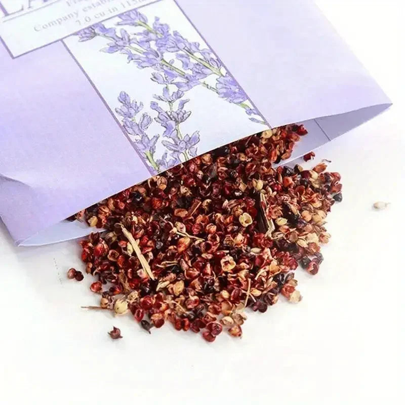 5/6pcs Car Wardrobe Closet Hanging Fragrance Sachet Air Freshener, Aromatherapy Perfume Incense Decor for Home Office Lavender Oasis Select