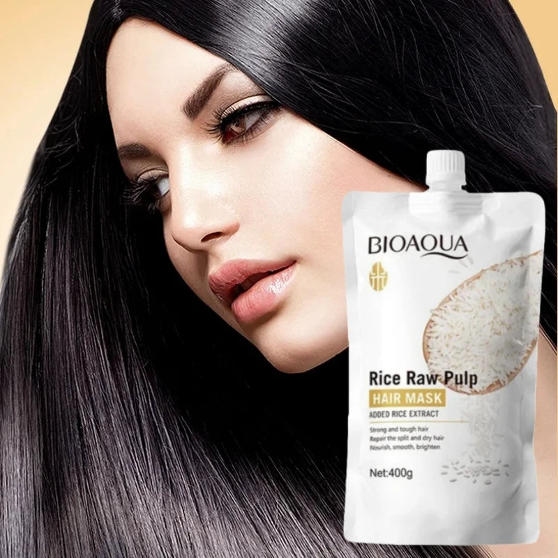 Rice Puree Hair Mask – Nourish, Repair & Smooth Hair