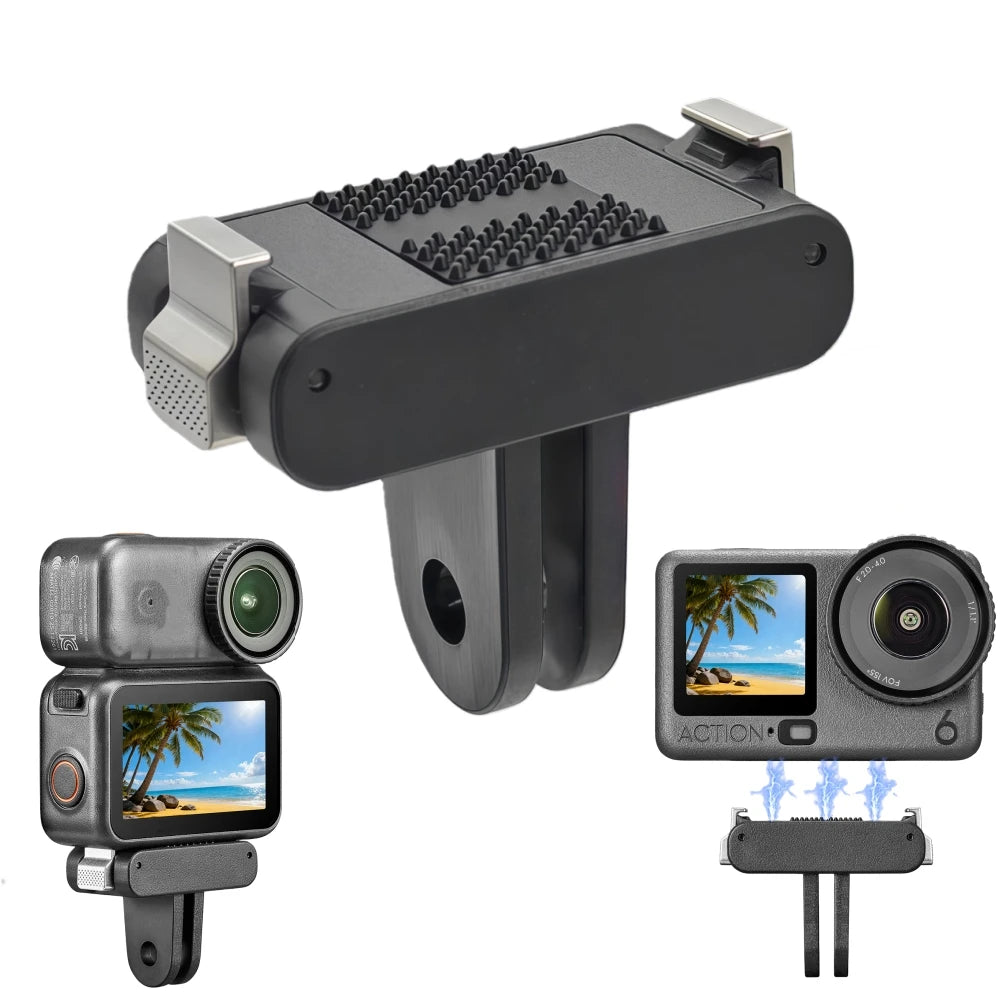 DJI Osmo Action 6 & Nano Magnetic Two-Claw Adapter | 1/4" Thread