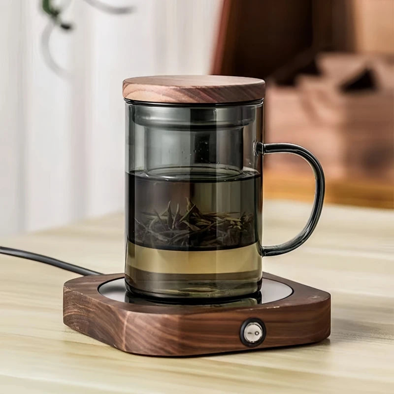 Heat Resistant Glass Filter Tea Cup with Tea Strainer Infuser Flower Kettle Kung Fu Teaware Set Puer Oolong Pot Home Drinkware Oasis Select