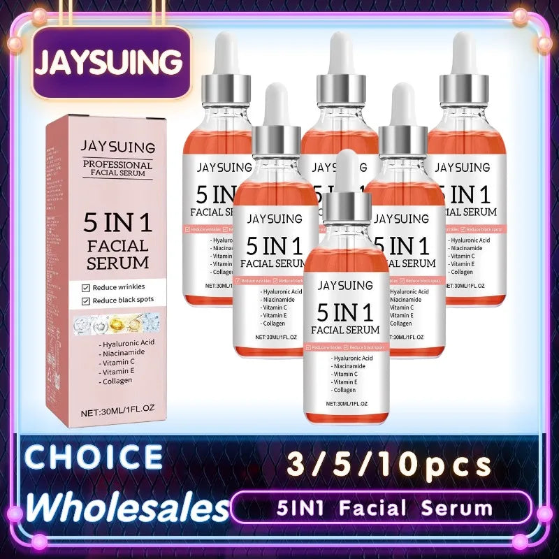 5-in-1 Hyaluronic Acid Vitamin C Face Serum | 30ml Face Serum Oasis Select