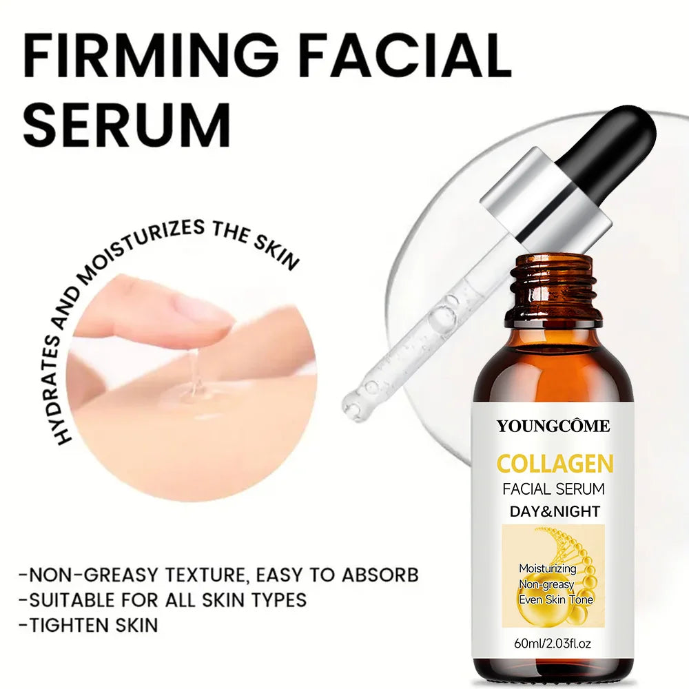 YOUNGCOME Collagen Peptide Face Serum | Hyaluronic Acid
