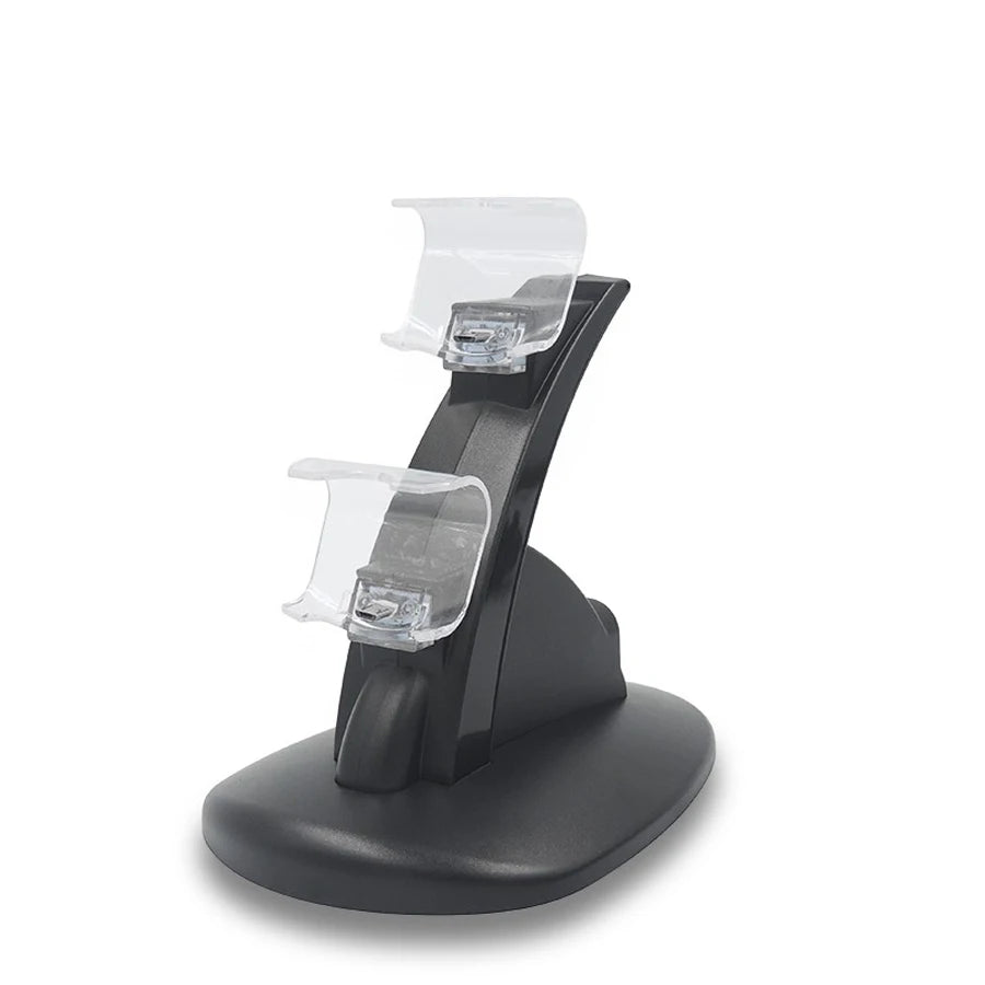 PS4 Dual Controller Charging Dock Stand with LED Indicator