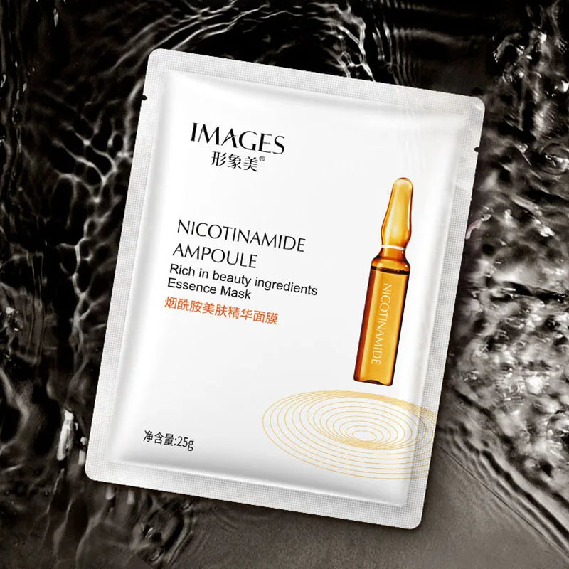 10-Pack Hyaluronic Acid & Niacinamide Sheet Masks – Pore Care Facial Sheet Mask Oasis Select