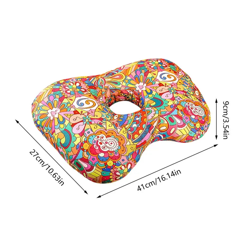Cotton Filling Ear Piercing Pillow Breathable Ergonomic Pillow With Ear Hole Portable Comfortable Earring Pillow For Side Sleep Oasis Select C