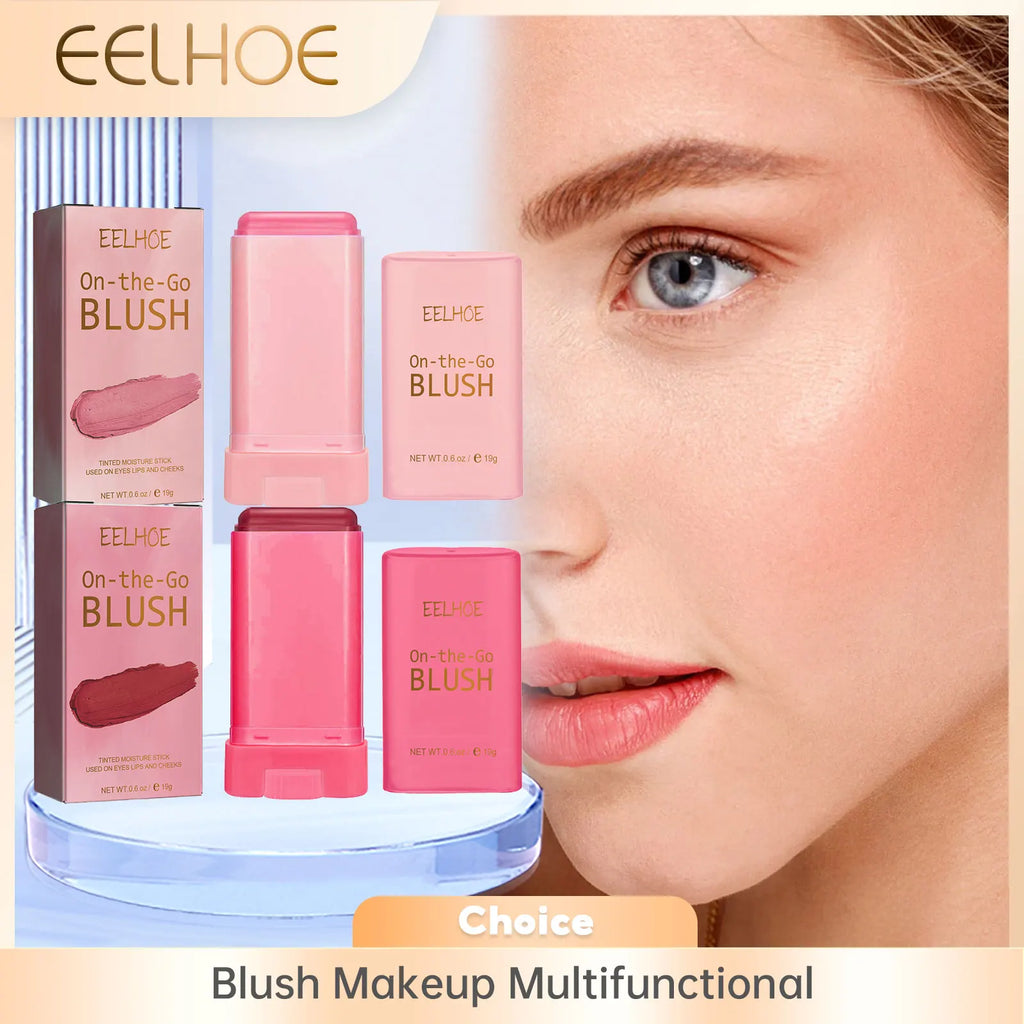 EELHOE Cream Blush Stick – Cheek Tint, Contour & Eye Shadow Cream Blush Stick Oasis Select